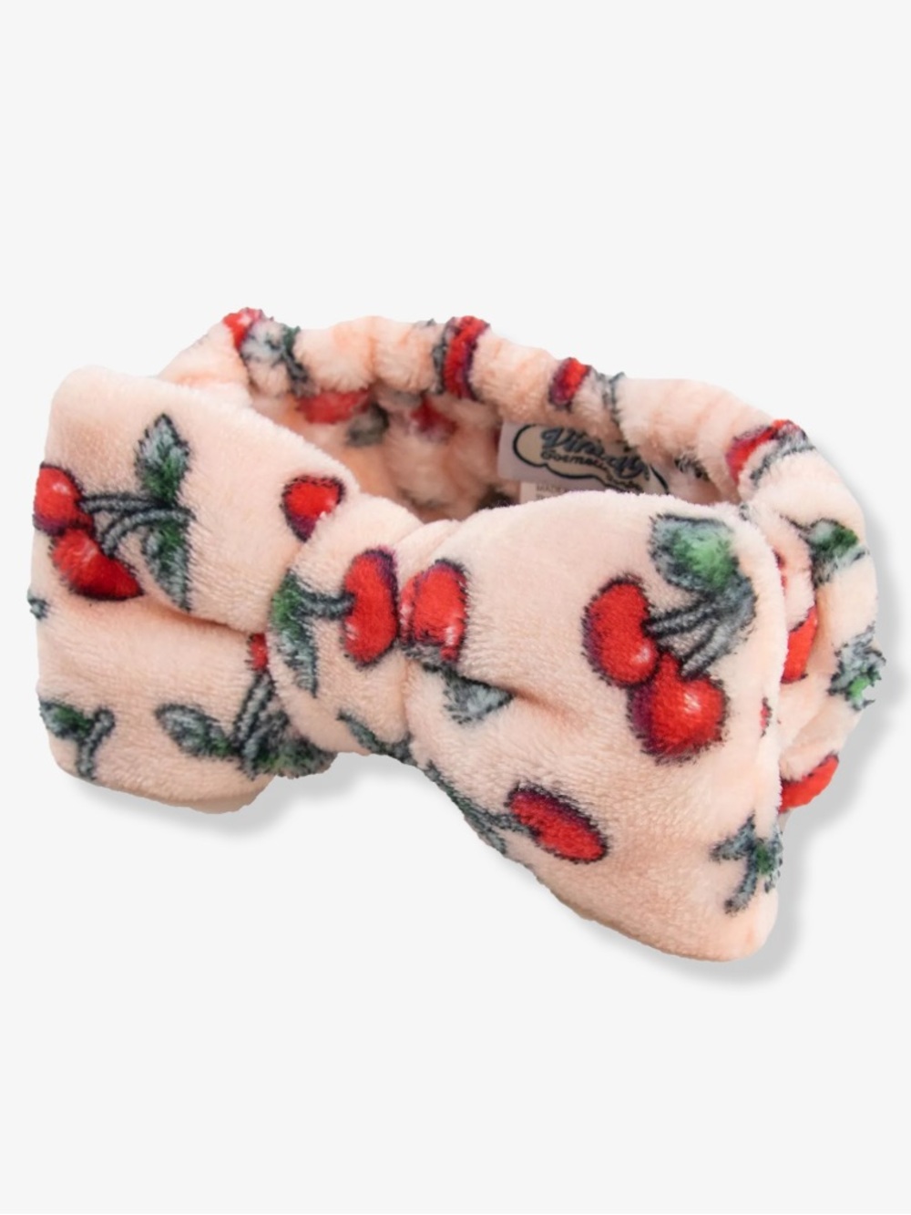Cherry Print skincare Headband